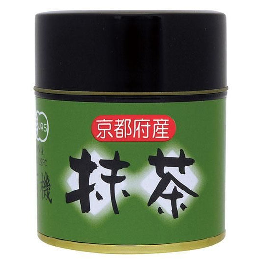 【お取り寄せ★納期 最長 約2週間】オーサワ 有機抹茶 （缶入り） 30g