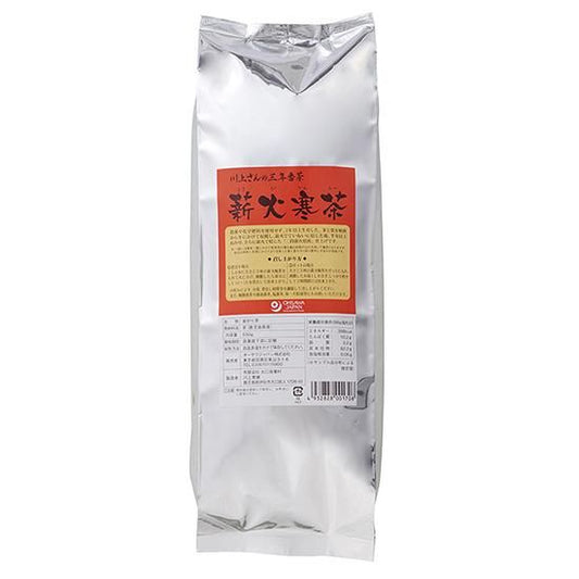 【お取り寄せ★納期 最長 約2週間】オーサワ 川上さんの三年番茶 薪火寒茶 （大） 550g