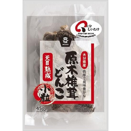 【お取り寄せ★納期 最長 約2週間】ムソー 大分産椎茸小粒どんこ　45g