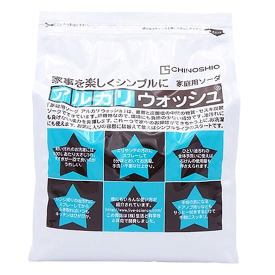 【お取り寄せ★納期 最長 約2週間】CHINOSHIO アルカリウォッシュ（セスキ炭酸ソーダ） 3kg