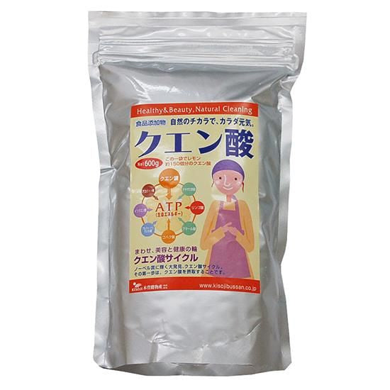 【お取り寄せ★納期 最長 約2週間】オーサワ 木曽路物産 クエン酸 600g★食品グレード