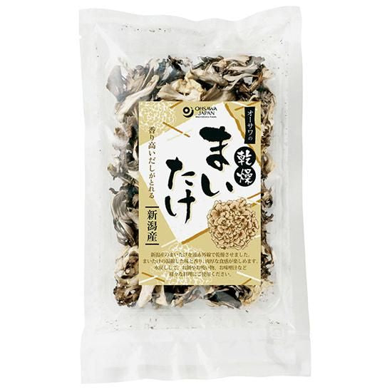 【お取り寄せ★納期1ヶ月以上】オーサワ 乾燥まいたけ（新潟産） 30g