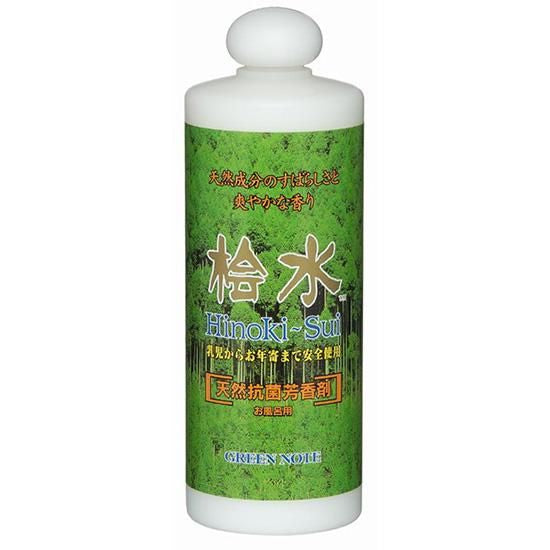 【お取り寄せ★納期 最長 約2週間】ムソー グリーンノート 桧水（ひのきすい） お風呂用 500cc