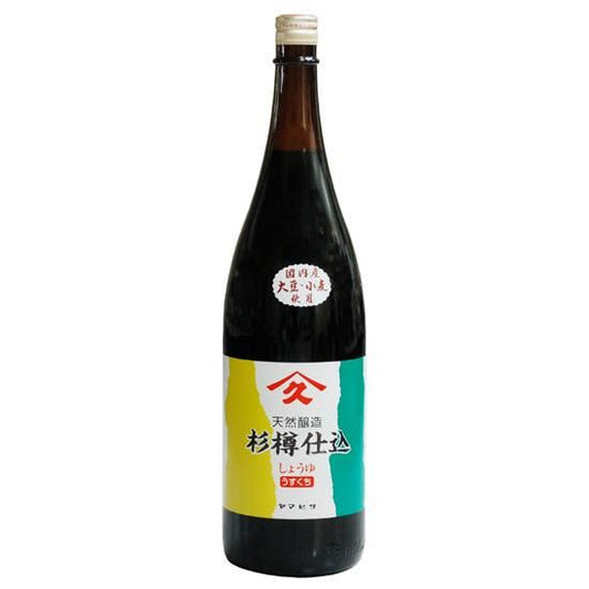 【お取り寄せ★納期 最長 約2週間】ムソー ヤマヒサ 純正淡口しょうゆ 1.8L