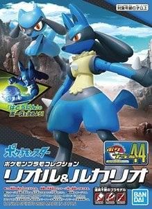【在庫あり★即納可能】バンダイ ポケモンプラモコレクション 44 セレクトシリーズ リオル＆ルカリオ (プラモデル)