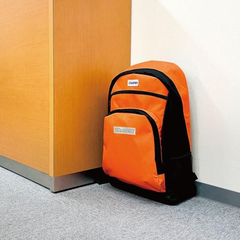 【メーカー直送】防災セット 1人用 【S＋】 オサメット付き★防災セット 地震対策 防災セット 一人用 リュック 災害 防災グッズ 防災バッグ 保存食 保存水 ラジオ ライト 簡易トイレ 災害時
