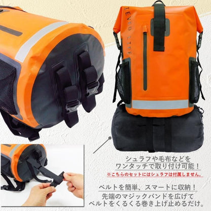 【メーカー直送】防災セット 一人用 防水リュック【33種37点セット】防災グッズ 防災リュック 非常用持ち出し袋 水に強い大型避難リュック 撥水機能 家族 避難セット