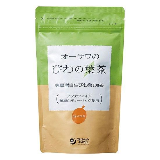 【お取り寄せ★納期 最長 約2週間】オーサワのびわの葉茶　60g（3g×20包）