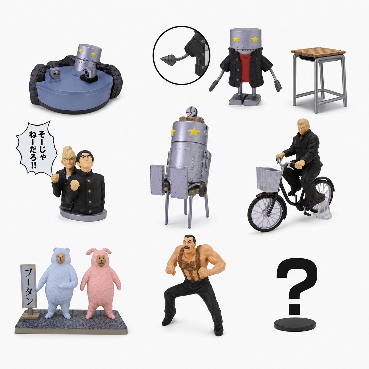 ハウディ インターナショナル 魁!!クロマティ高校 トレーディングフィギュアその2 未開封BOX(12個入り)