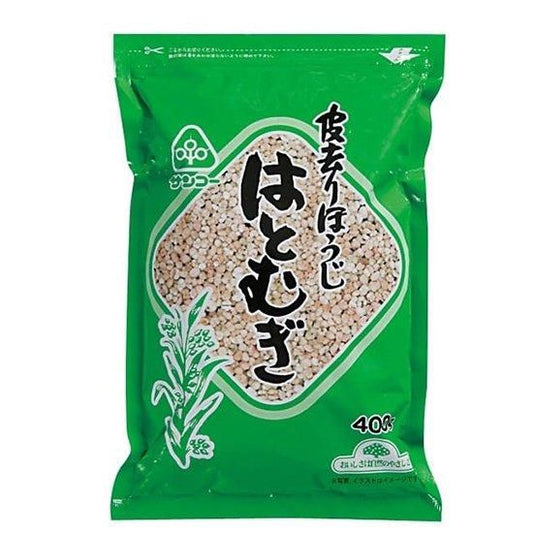 【お取り寄せ★納期 最長 約2週間】ムソー サンコー 皮去りほうじはとむぎ 400g