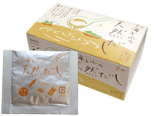 【お取り寄せ★納期 最長 約2週間】海と山の天然だし 120g(4g×30袋)