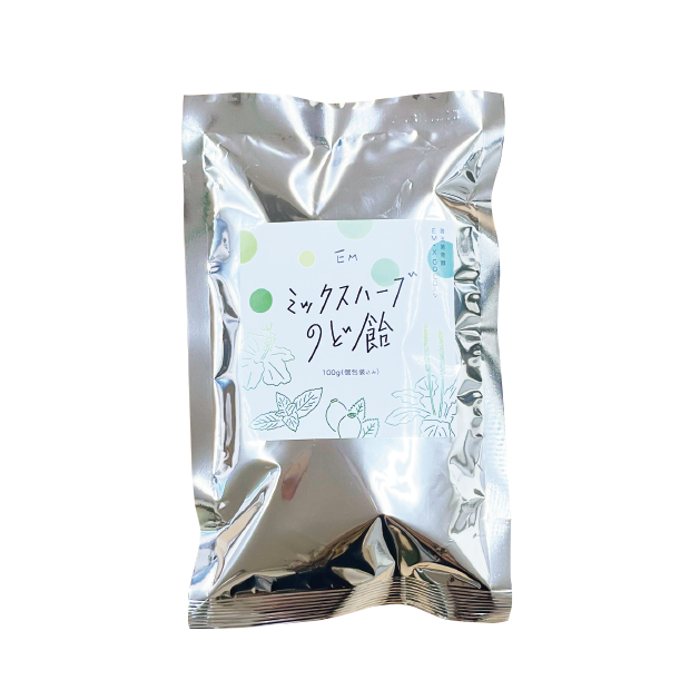 【お取り寄せ★納期 最長 約2週間】EMきび糖塩飴　100g