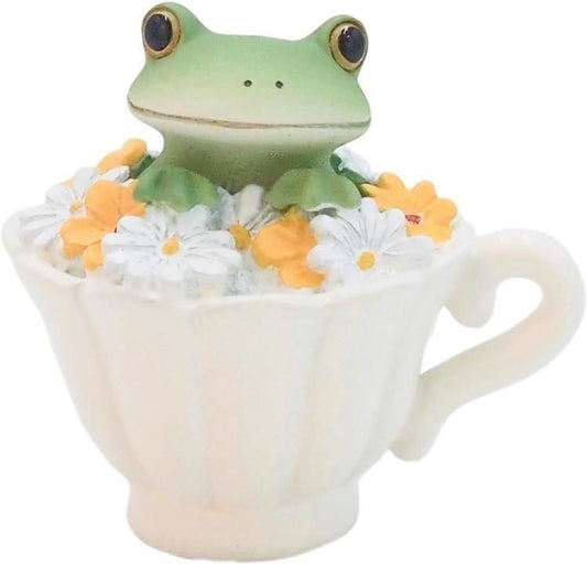 【在庫あり★即納可能】コポー カモミールティーなカエル Copeau★風水★金運【新品】【蛙/カエル/かえる】【置物】【キャラクターグッズ★雑貨】621613