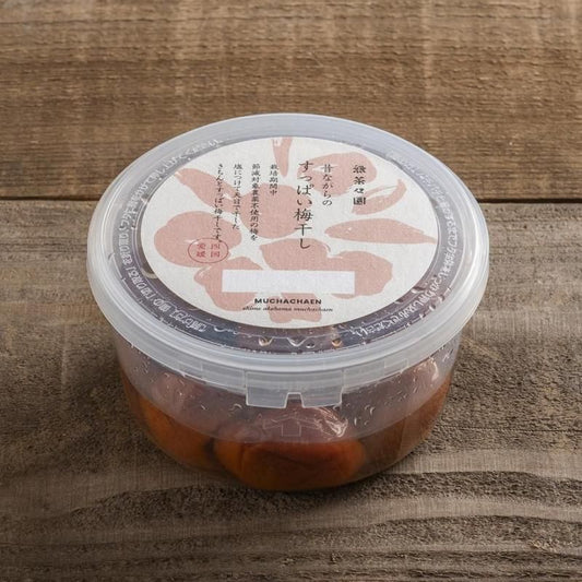 【お取り寄せ★納期 最長 約2週間】無茶々園　昔ながらのすっぱい梅干し 200g
