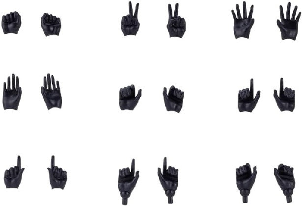 【12月発売予約】コトブキヤ メガミデバイス M.S.G 09 ハンドセット ブラック (プラモデル)