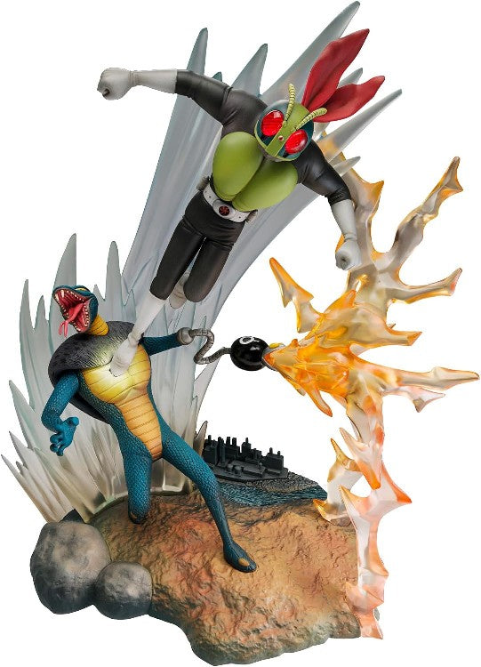 【02月発売予約】バンダイ フィギュアーツZERO 『仮面ライダー』より＜仮面ライダー対コブラ男＞ (完成品)