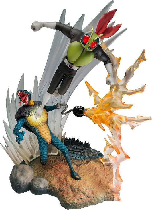 【02月発売予約】バンダイ フィギュアーツZERO 『仮面ライダー』より＜仮面ライダー対コブラ男＞ (完成品)