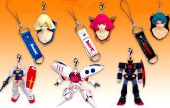 【市場最安に挑戦】ユニファイブ ガンダム ヒロイン＆モビルスーツストラップ