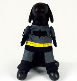 【在庫あり★即納可能】バットマン風 コスチューム ペット用：サイズ4#★ドッグサイズ コスプレ★犬用ハロウィン衣装★仮装・クリスマス・ハロウィーン・halloween【新品★未使用品】【悪用禁止】
