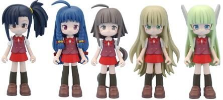 【在庫ラスト1セット★即納可能】コナミ フィギュメイト ネギま VOL.2 開封販売 ノーマル5種セット
