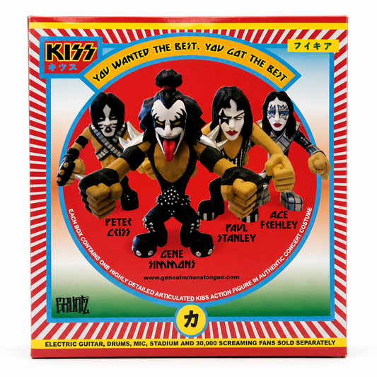 グランツ社製 KISS 地獄のさけび フィギュア 4体セット